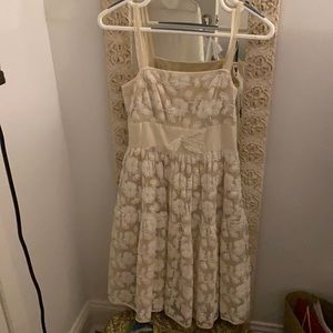 Adorable Anthro Vintage Lace Dress